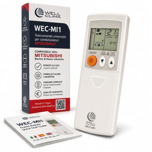 Wellclima wec mi1 telecomando - wellclima,
